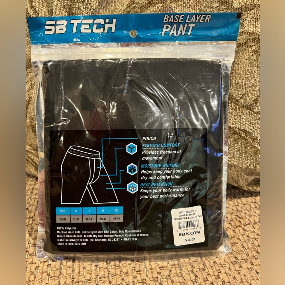SB Tech Base Layer Pant - New - Picture 2 of 2